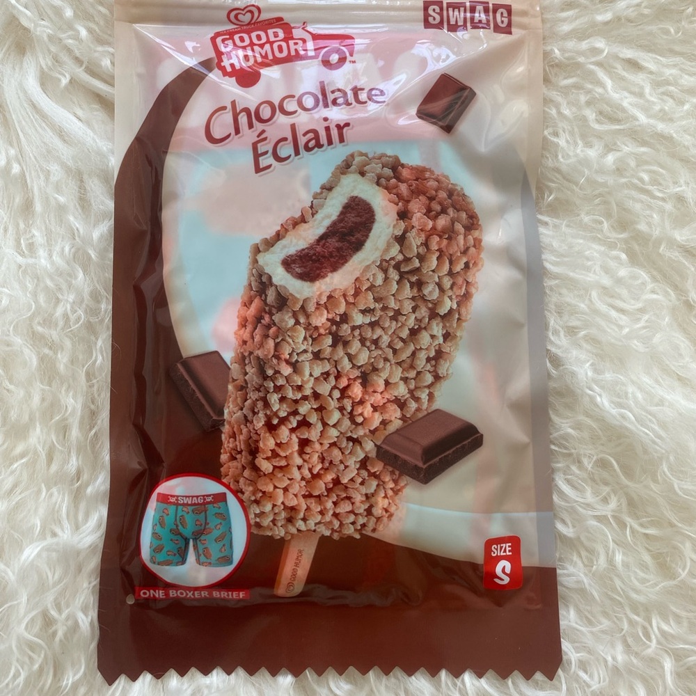 Brand new rare SWAG-Good Humor Chocolate Éclair Boxer Briefs